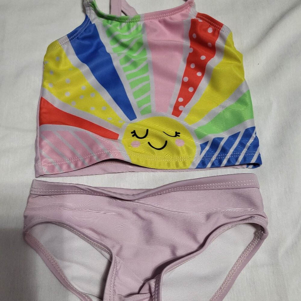 Girls Toddler Swim Suit Wonder Nation